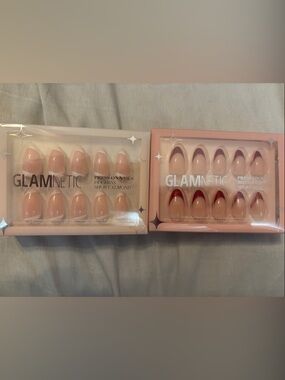 Glamnetic Press-On Nails - Nude & Blush Almond Set